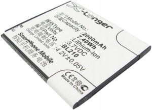 BATERIA BL210 DO LENOVO A656 A750 A766 S650 S820