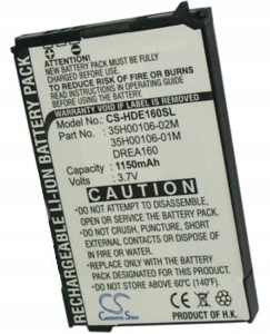 BATERIA DREA160 35H00106 DO GOOGLE G1 HTC DREAM