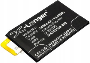 BATERIA TLP034E1 3,85V DO BLACKBERRY KEYONE DTEK70