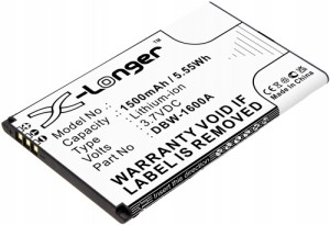 BATERIA DBW-1600A 3,7V DO DORO 7010 7011 7781 780x