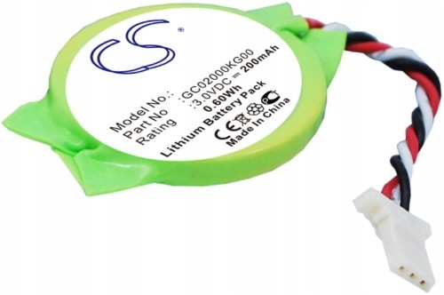 vhbw Li-Ion CMOS Bios Batteria 200mAh (3V) compatibile con Console Sony
