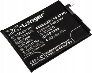 BATERIA C11P1706 DO ASUS ZENFONE MAX PRO M1 M2
