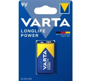 BATERIA 6LR61 9V VARTA Longlife Power - do sygnalizatorów brań