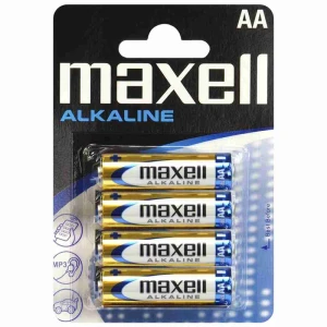 BATERIE ALKALICZNE PALUSZKI MAXELL AA LR6 (R6) 1,5V BLISTER 4szt.