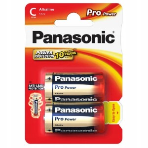BATERIE ALKALICZNE LR14 PANASONIC 1,5V DO LATARKI