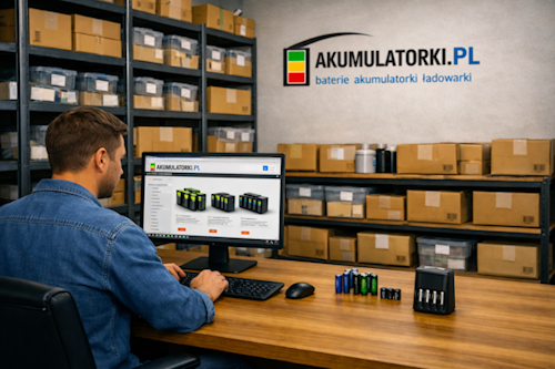 Wnętrze sklepu Akumulatorki.pl